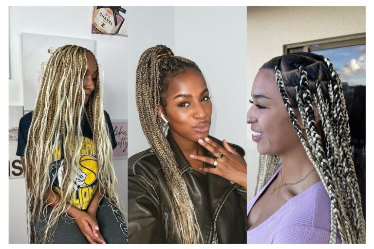 22 Blonde Knotless Braids Hairstyles: Looks For 2025