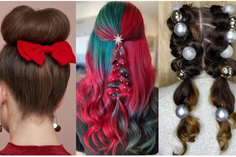 25 Stunning Christmas Hairstyles to Make Your Holiday Party-Ready