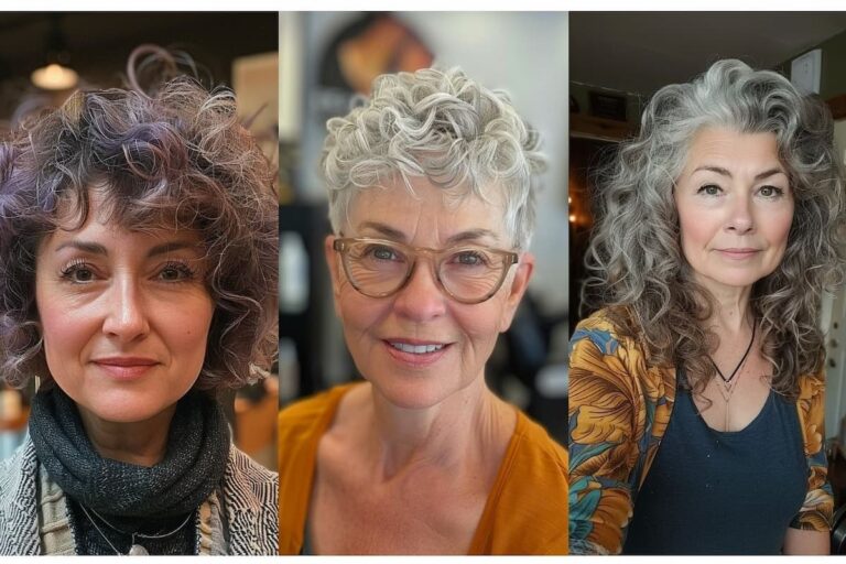 23 Easy Curly Hairstyles for Older Women in 2025