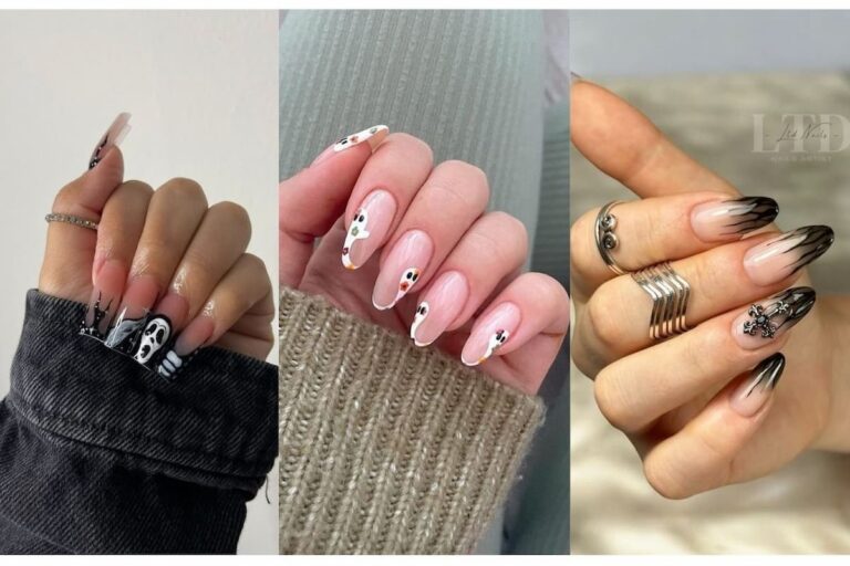 25 French Tip Ideas for a Killer Halloween Manicure