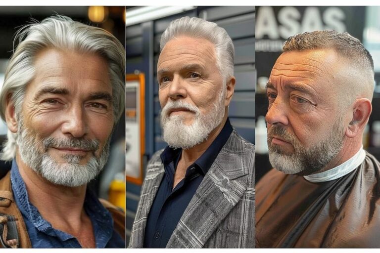 Top 24 Haircuts for Older Men: Stylish and Age-Defying