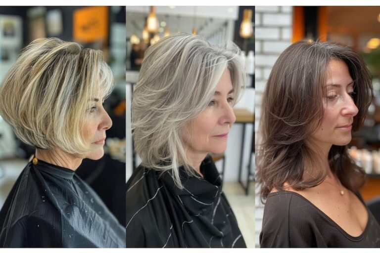 24 Age-Defying Haircuts for Women Over 50 With Thick Hair