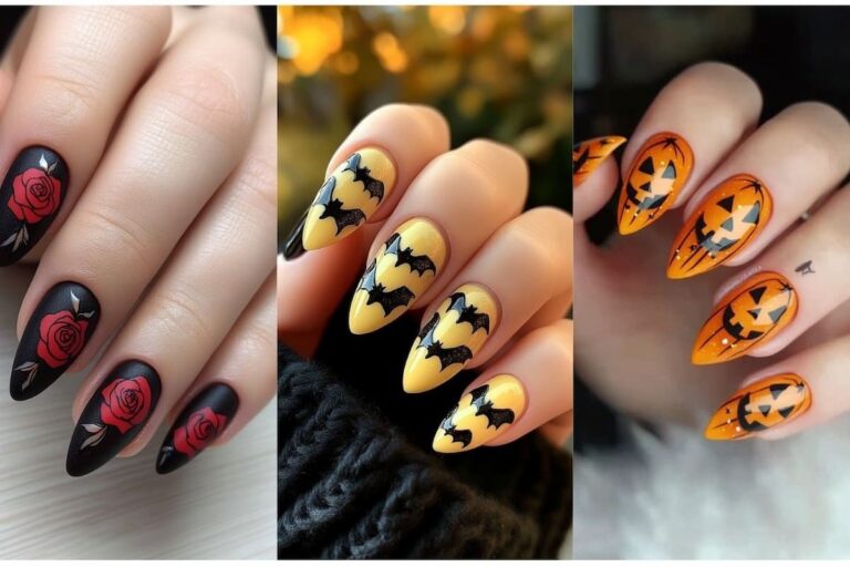 22 Spellbinding Halloween Almond Nail Ideas You Need to Try Now