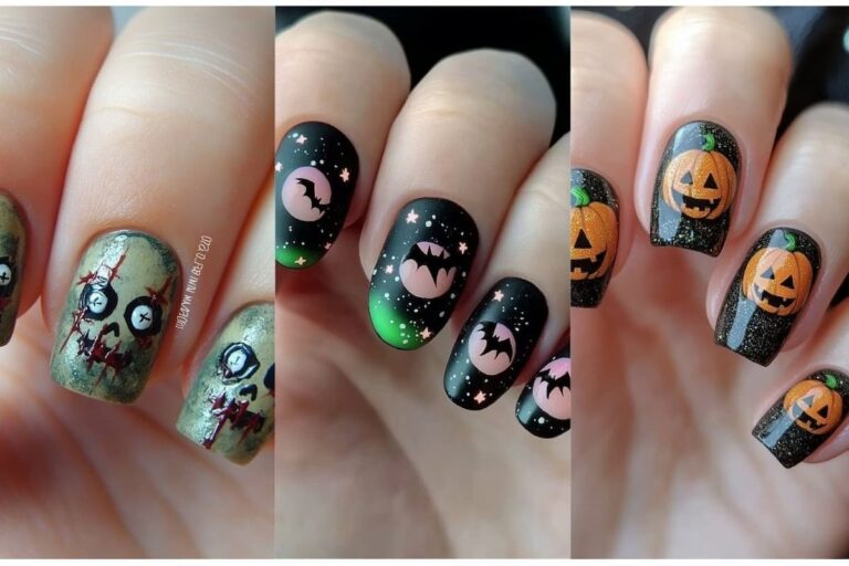 23 Halloween Nail Designs Perfect for Short Nails