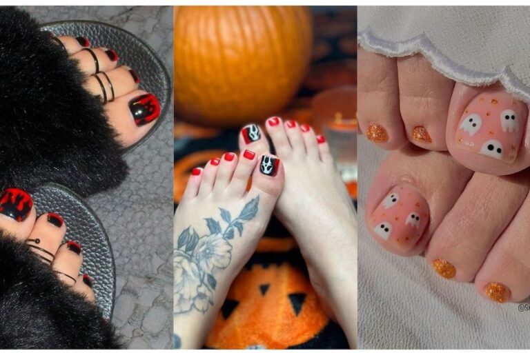 22 Halloween Toe Nail Designs to Make Your Feet Stand Out Effortlessly