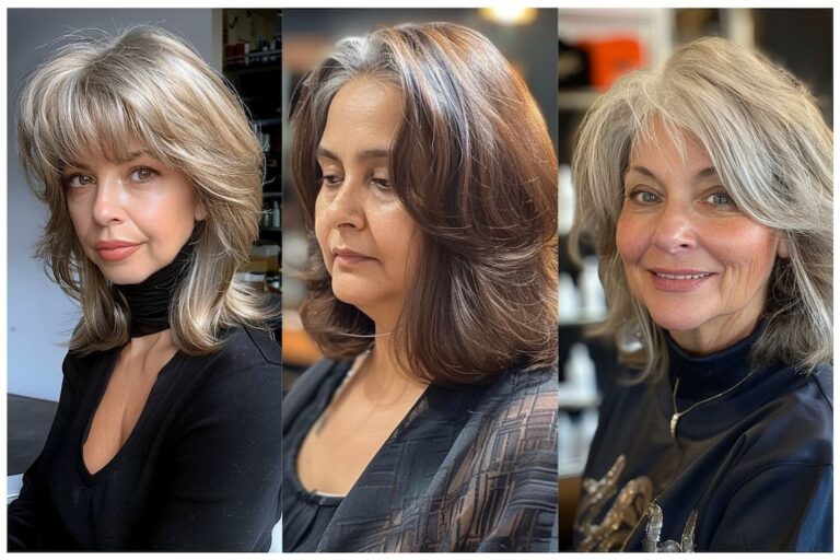 24 Trendy Medium Haircuts for Older Women: Easy & Chic