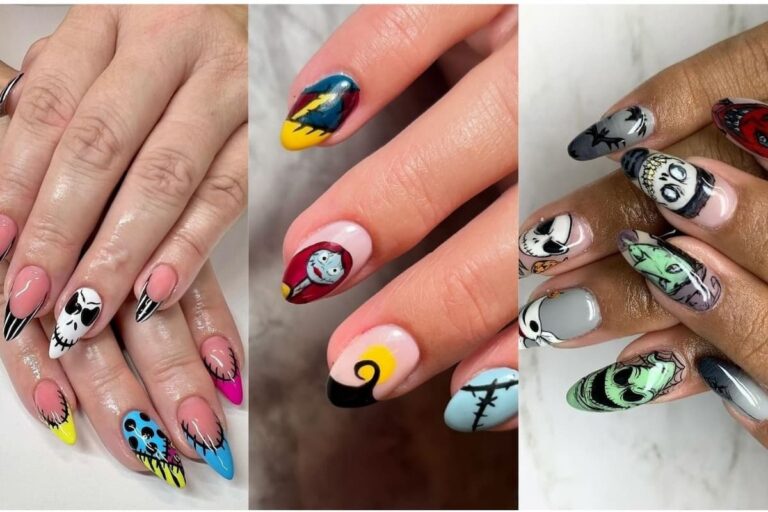 16 Stunning Nightmare Before Christmas Nail Ideas You’ll Love