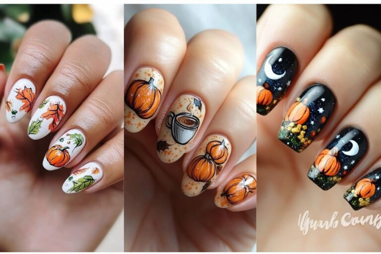 24 Stunning Pumpkin Nail Designs: Effortless Style for Autumn