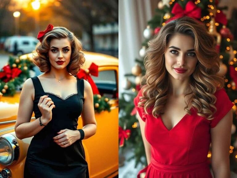 25 Glamorous Christmas Hairstyles To Elevate Your Holiday Look