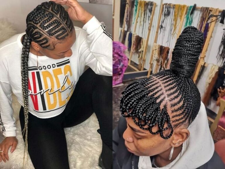 26 Stylish Cornrows With Designs: Easy And Cool Hair Ideas!