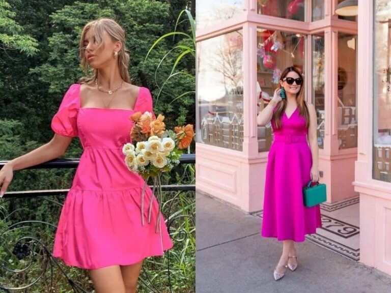 30 Gorgeous Hot Pink Dress Outfit Ideas To Elevate Your Style Instantly