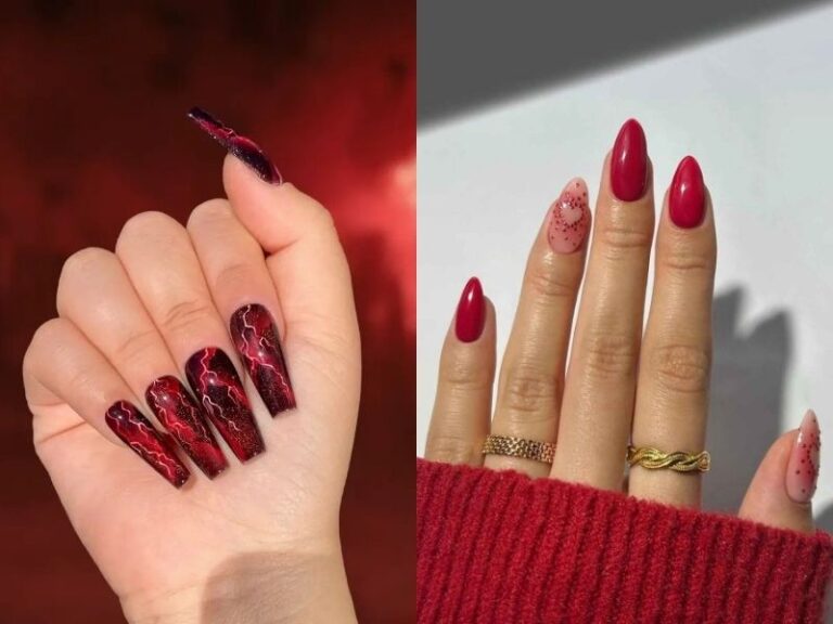 27 Stunning Red Chrome Nails That Elevate Your Manicure Game With Bold, Fiery Shine!