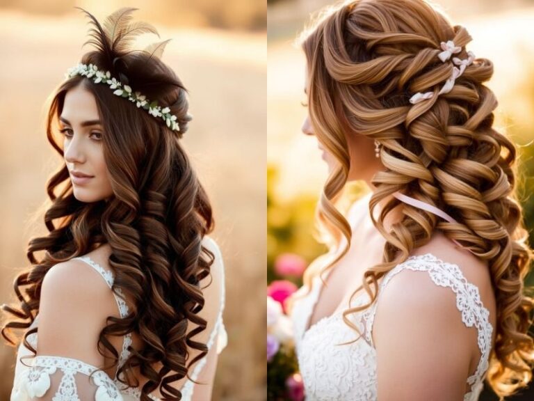 30 Elegant Rococo Wedding Hairstyles That Exude Timeless Charm