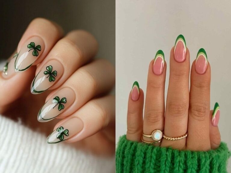 32 Stunning St. Patrick’s Day Nail Ideas That Bring The Perfect Pop Of Green And Glam!
