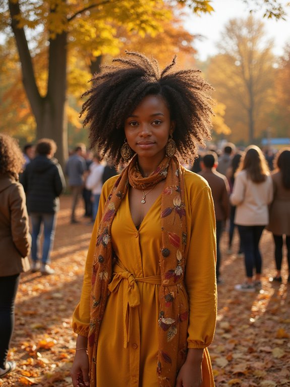afro hairstyles for autumn