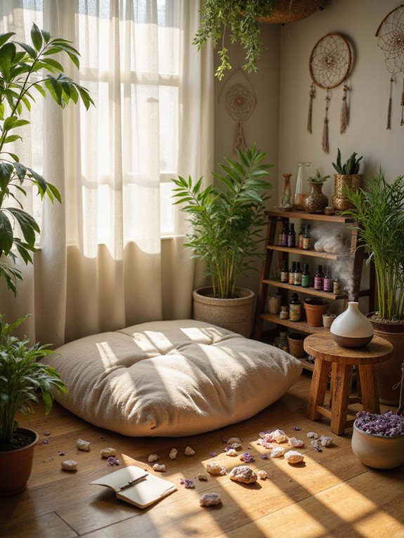 aromatherapy for peaceful ambiance