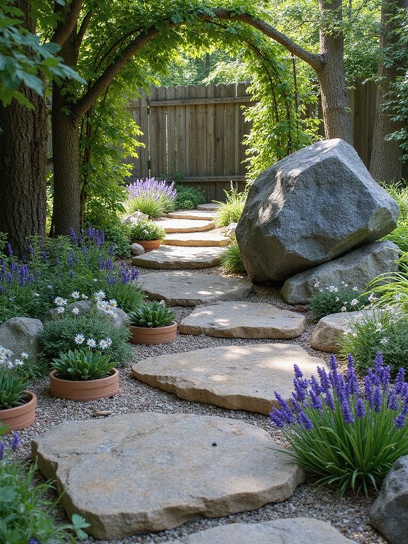 artistic pathways enhance landscapes