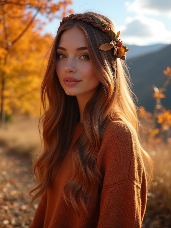 auburn layered hairstyle tips