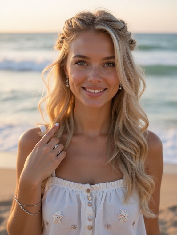 beachy waves sun kissed color