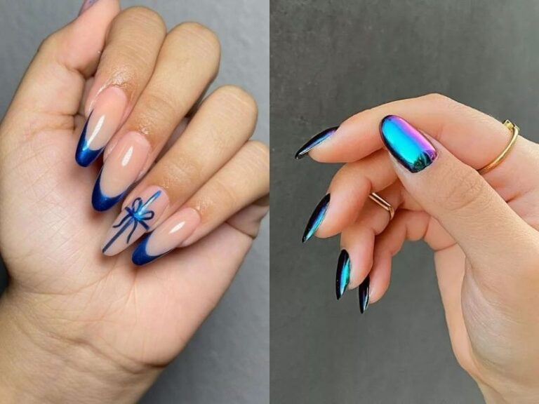 29 Stunning Blue Chrome Nails That Shine With Style Trendy Designs You’ll Love!