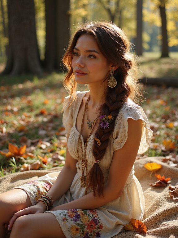 bohemian fishtail braid tutorial