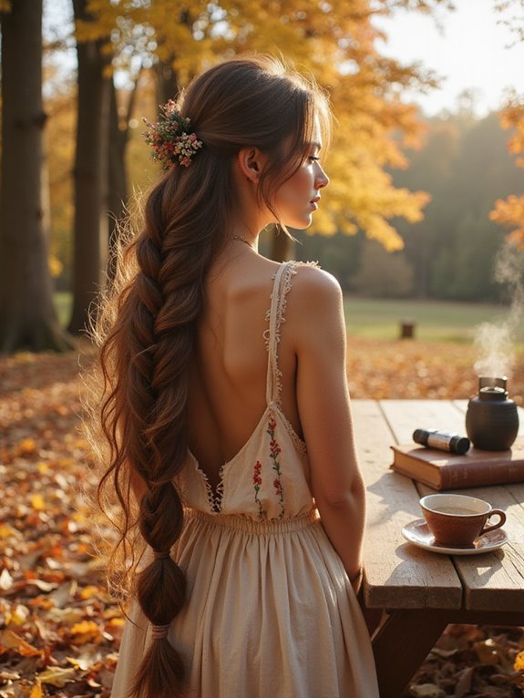 boho chic fishtail braid