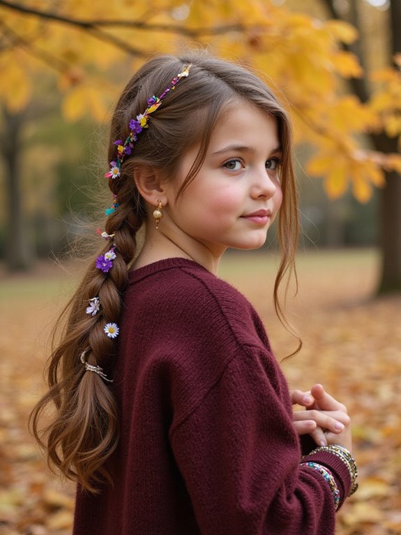 boho side braid tutorial