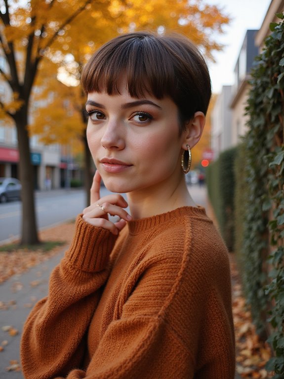 bold baby bangs transformation