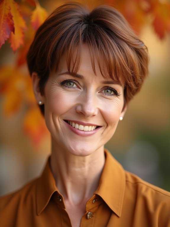 bold timeless pixie elegance