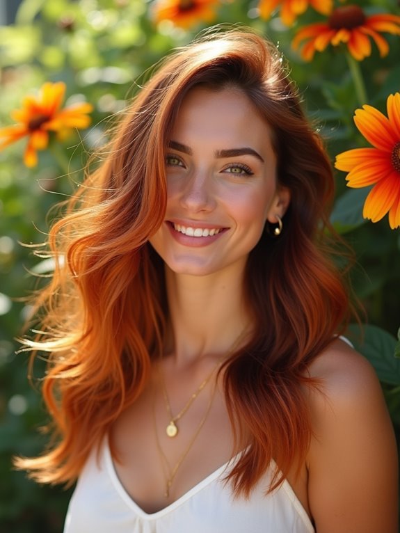 bold copper summer hair