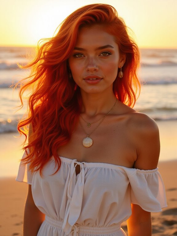 bold fiery red maintenance