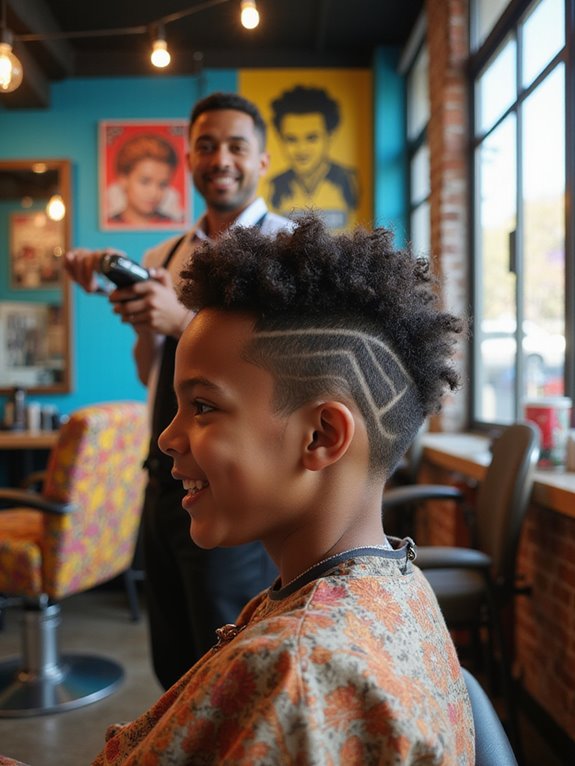 bold geometric hairstyle trends