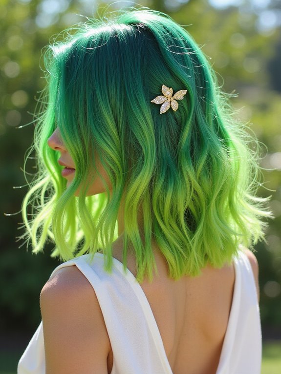 bold green summer statement