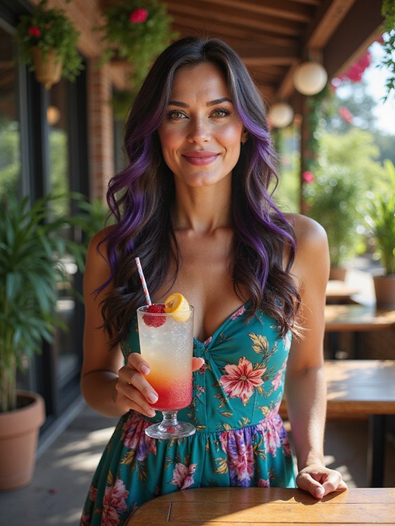 bold jewel tones enhance vibrancy