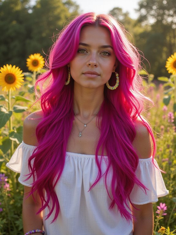 bold magenta summer styles