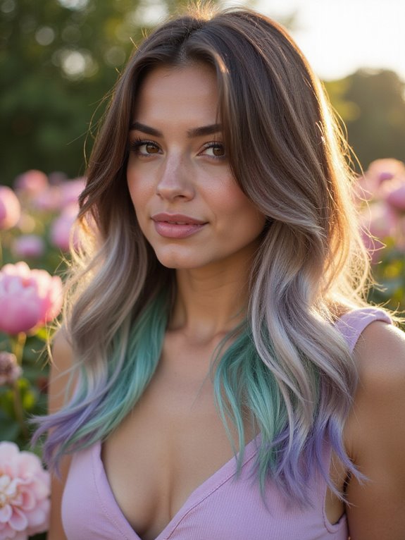 bold pastel hair transformation