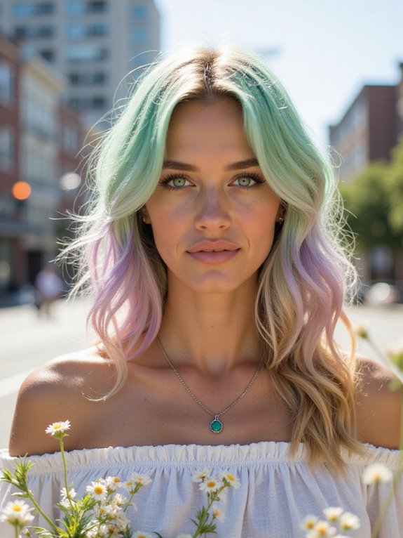 bold pastel summer colors