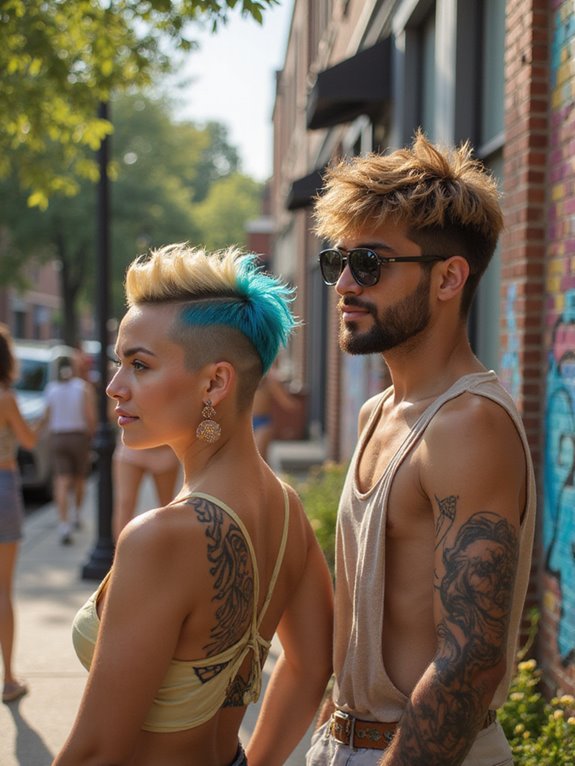 bold summer undercut styles