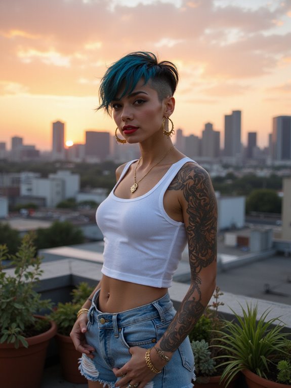 bold trendy versatile haircut