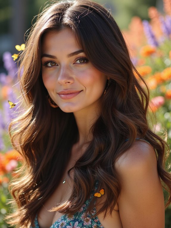 bold vibrant hair highlights