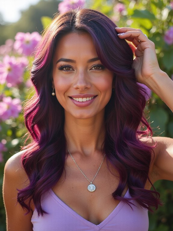 bold lively plum styles