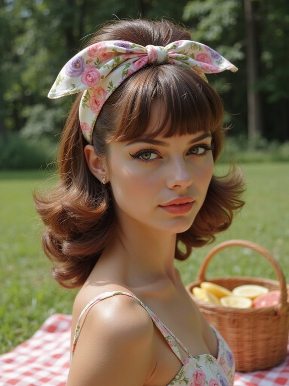 bouffant hairstyle with volume