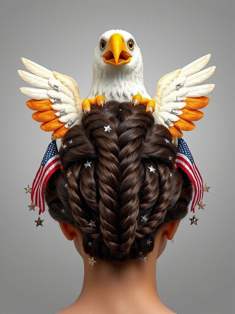 braided bun symbolizes freedom