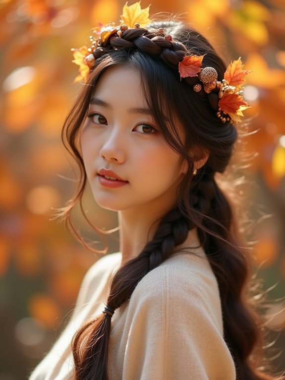 braided crown hairstyle elegance