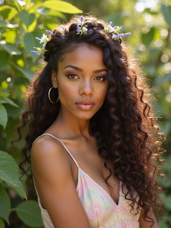 braided crown hairstyle technique