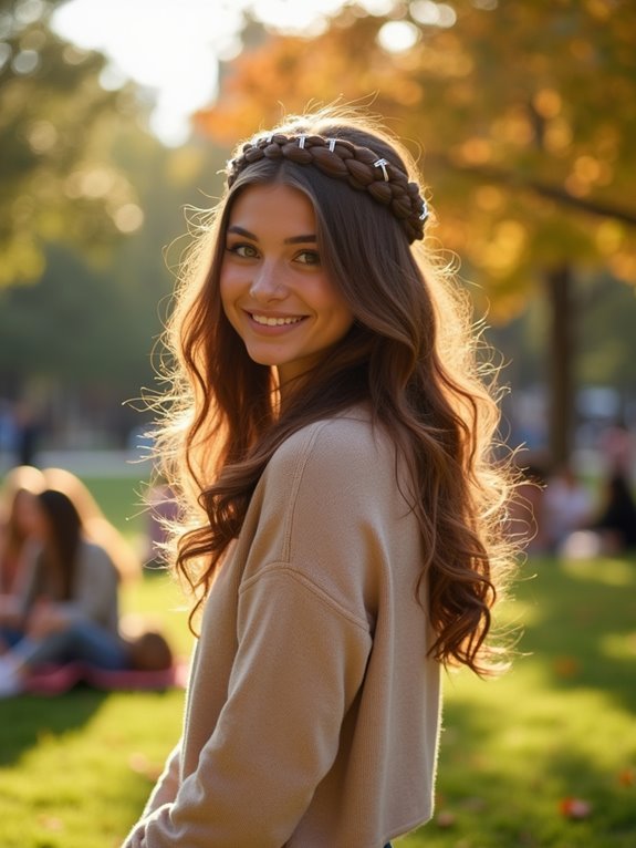 braided crown hairstyle tutorial