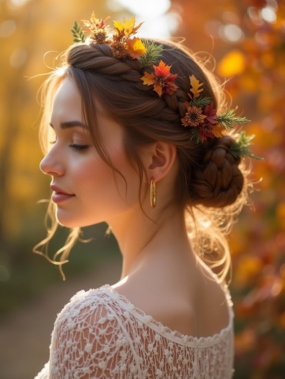 braided crown updo tutorial