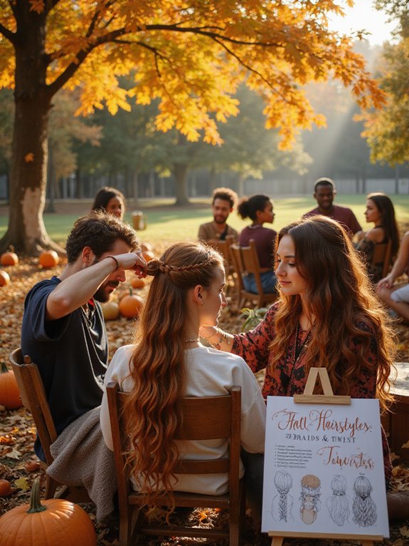 braids and twists experimentation