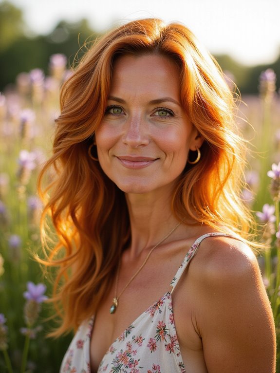 vivid copper hair maintenance