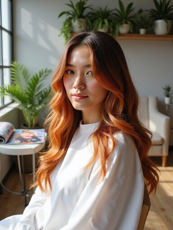 brighten summer hair highlights
